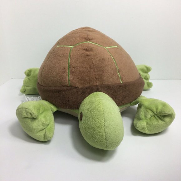 Circo Target Plush Turtle Tortoise Pillow Reptile Green Brown Bedding Decor Toy - Picture 3 of 12